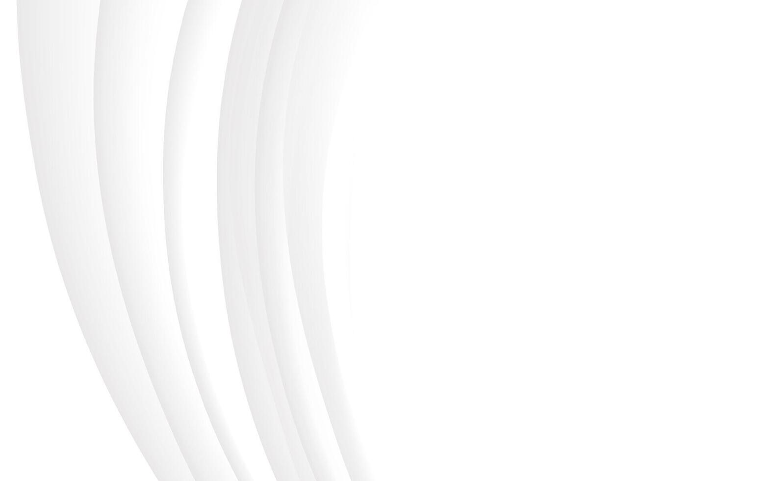 White minimalist curve abstract clean background texture minimal gradient vector