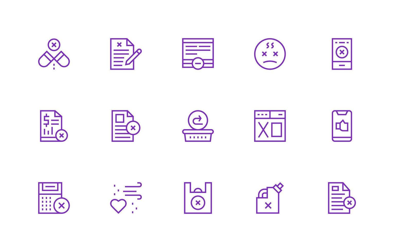Stylish icons for various design applications vector