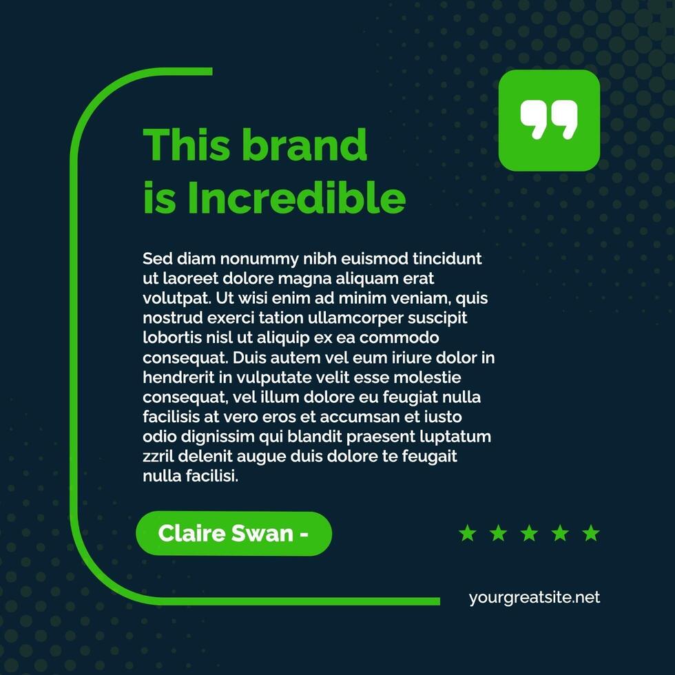 Testimonies LinkedIn Post Template