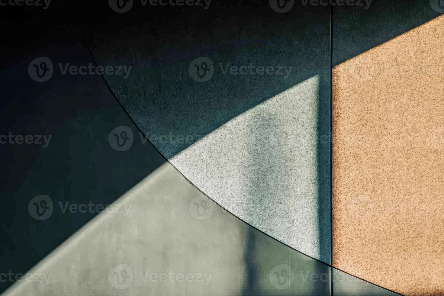 Abstract interplay of light and shadow on textured wall surfaces photo