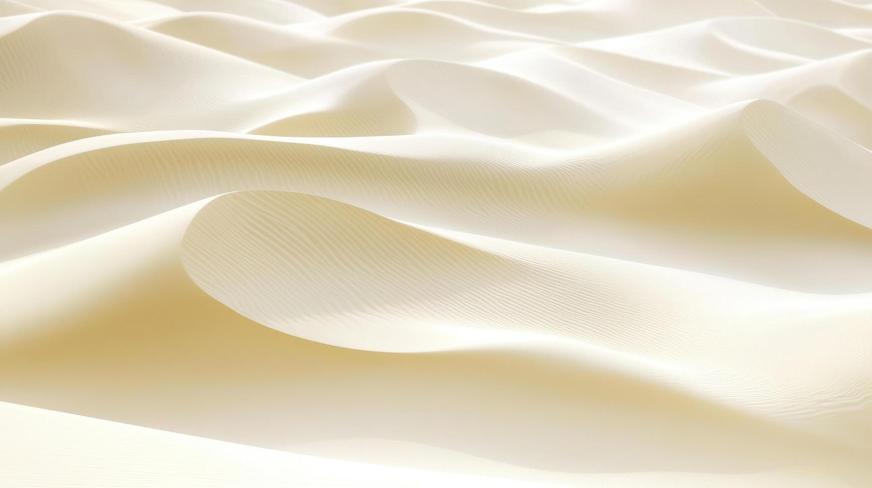Endless waves of sand create serene patterns in a sunlit desert photo