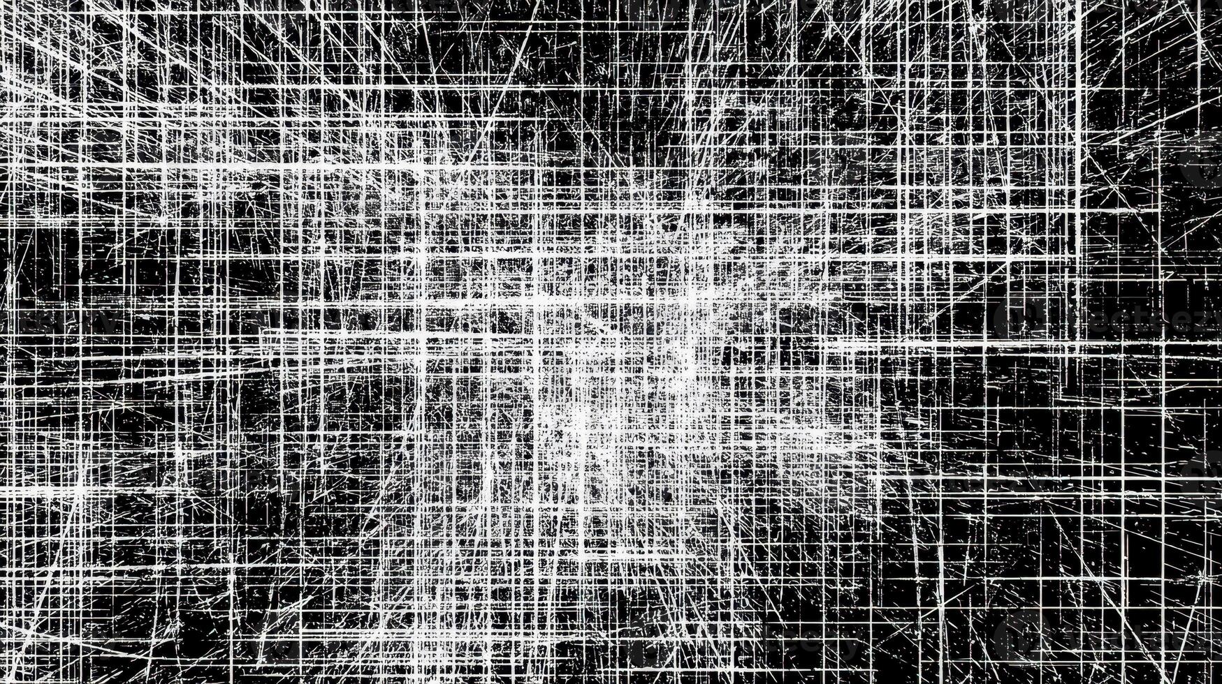 Abstract digital network visualization of interconnected data pathways photo