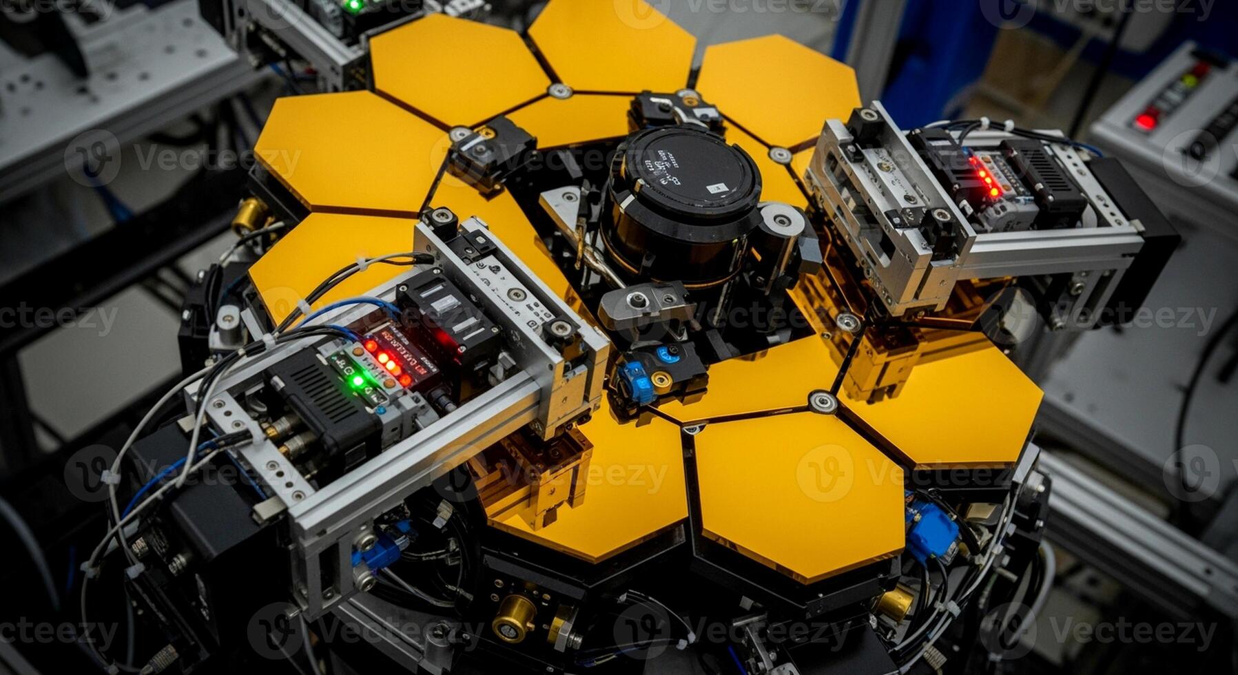 Hexagonal Mirror Array for Advanced Telescope. photo