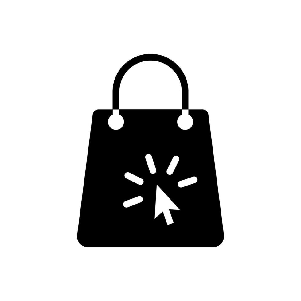 Shopping online, click and collect. Thin line icon set. illustration on white background vector