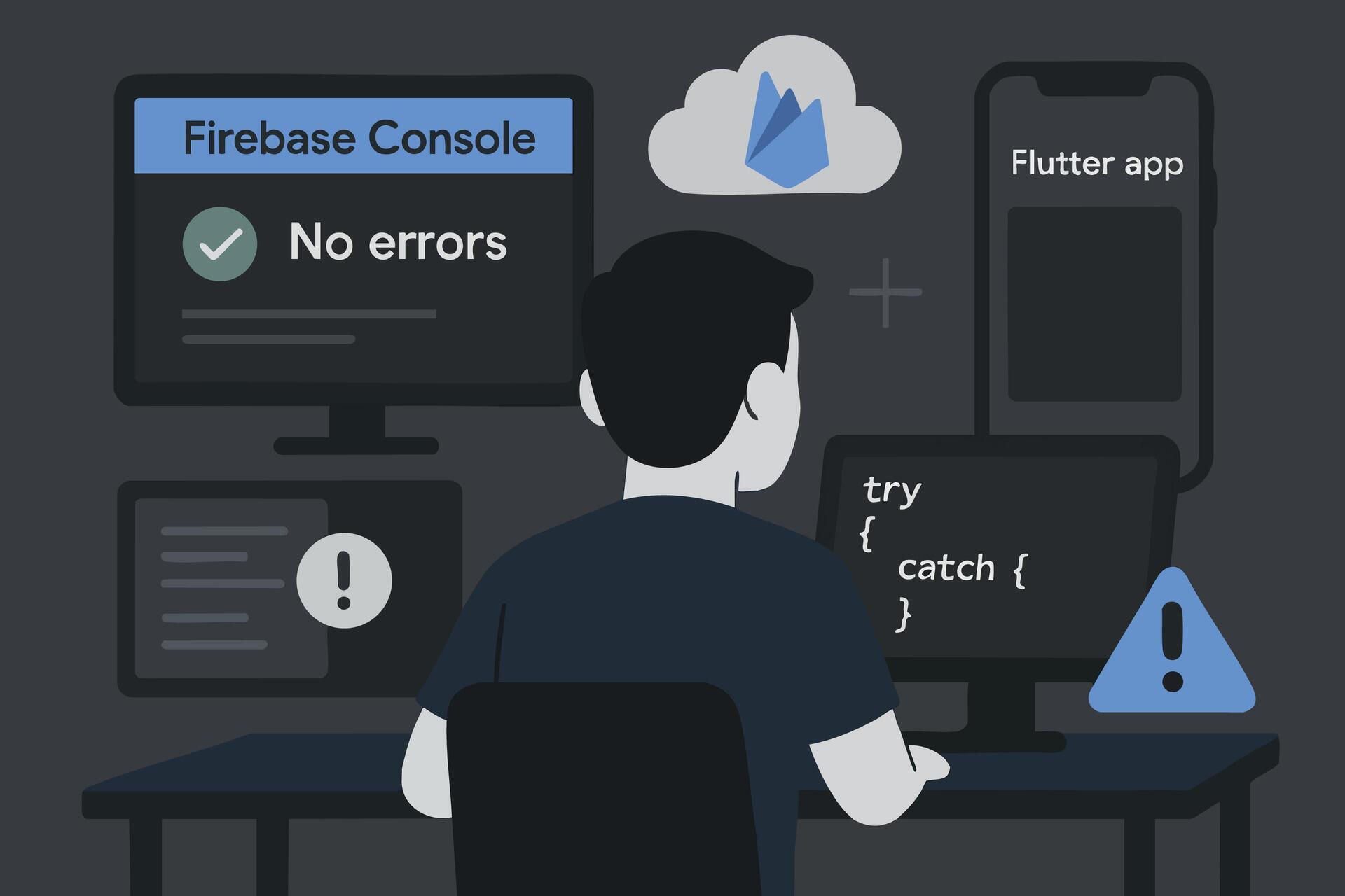 Debugging Firebase Issues 70911579 Vector Art at Vecteezy