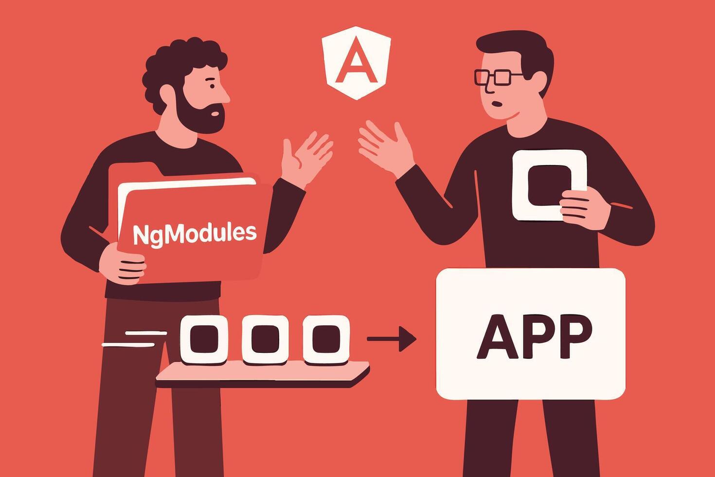 angular debate visual vector