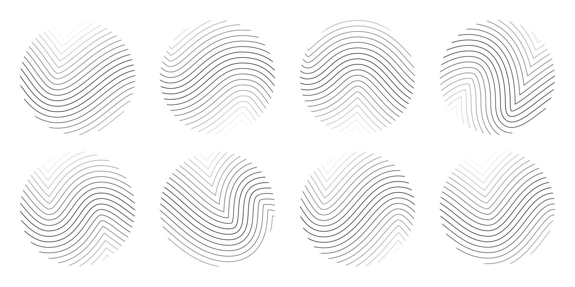 Halftone wood pattern, edgy bauhaus line. Sharp wave topograph poster, topology map texture. Grunge lineal bg half tone, map level contour. Abstract neutral earth sea topography corner zigzag twist vector