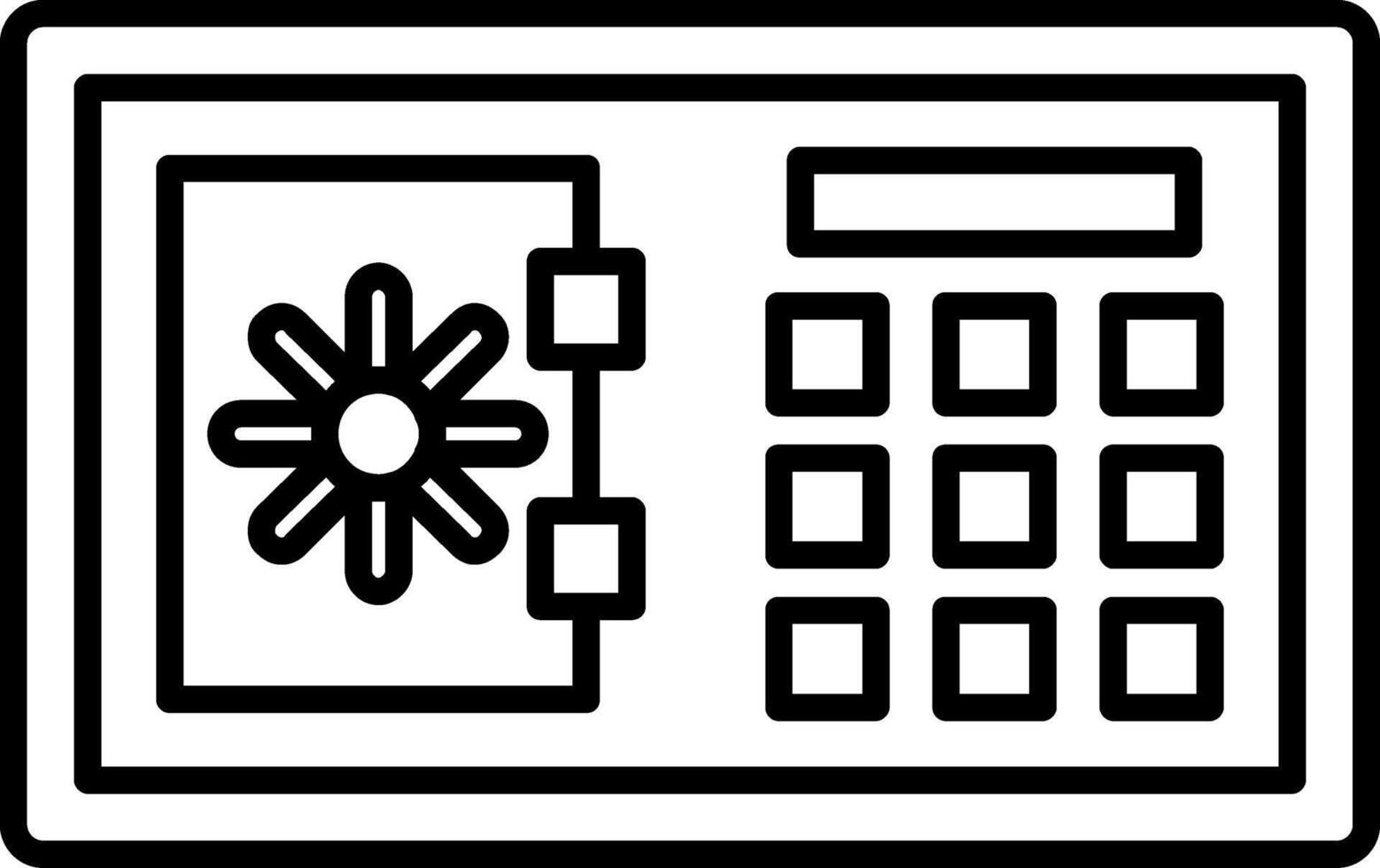 Password Icon Security Access Key vector