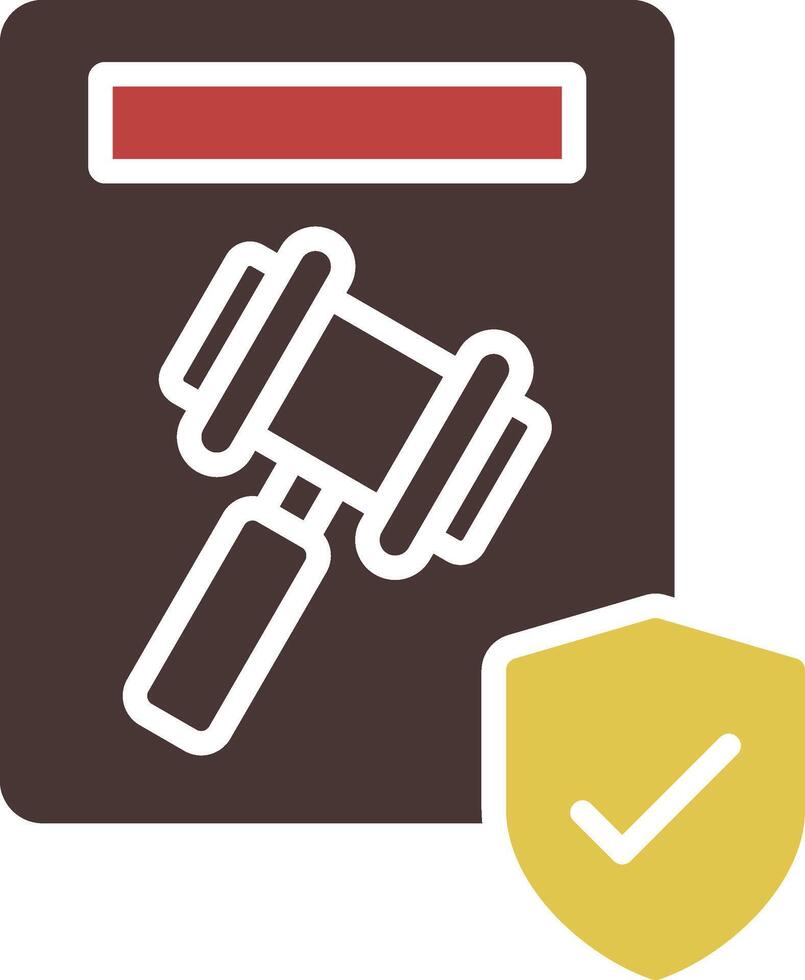 Code Of Conduct two color icon rules ethics guidelines vector