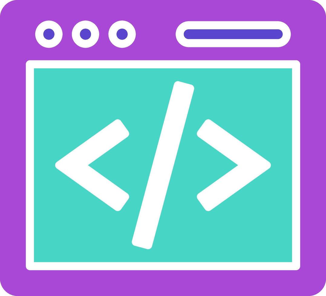 Html three use icon code web markup vector