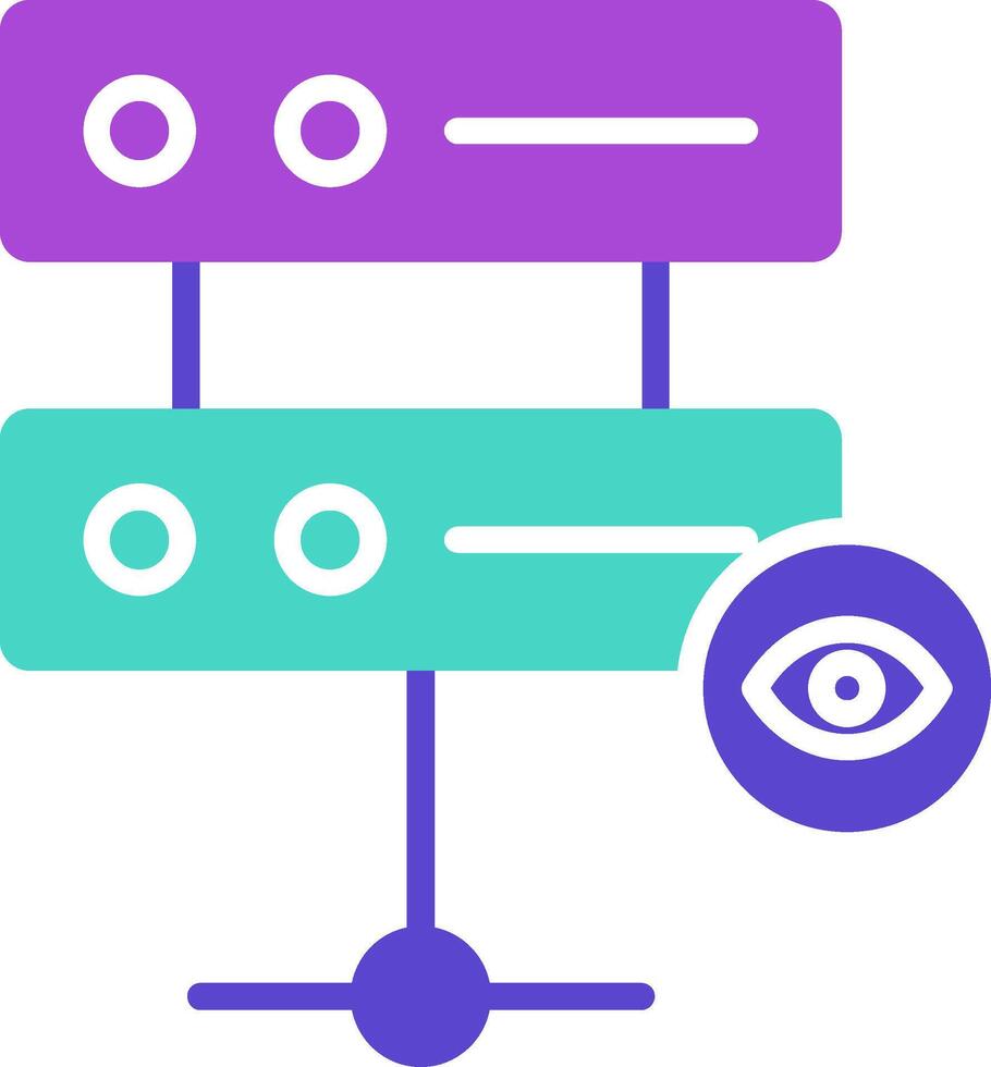 Server Etherical Streetscape network data hardware vector