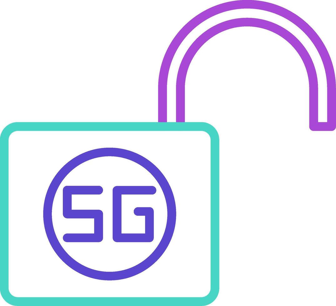 Unlock Minimal style Artifex open lock access vector