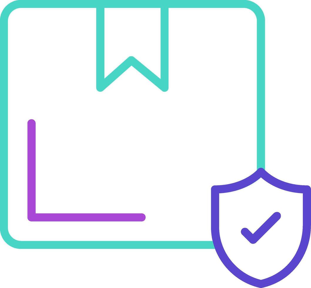 Protected Minimal style Artifex secure safe lock vector