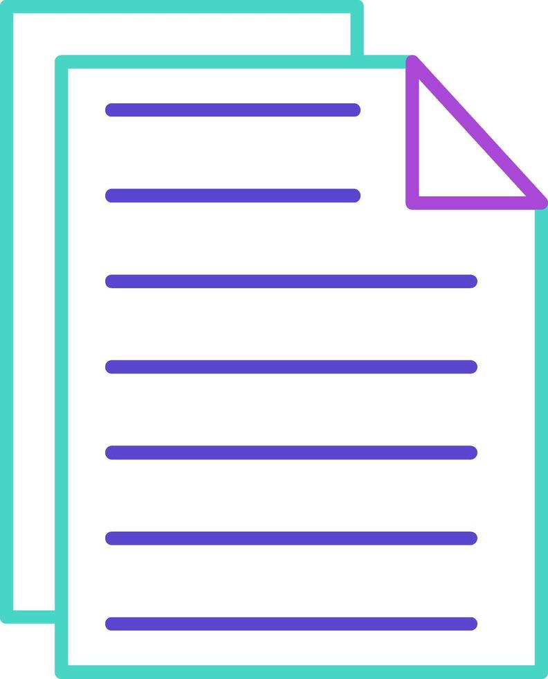 Copy Minimal style Artifex Duplicate Document Paste vector