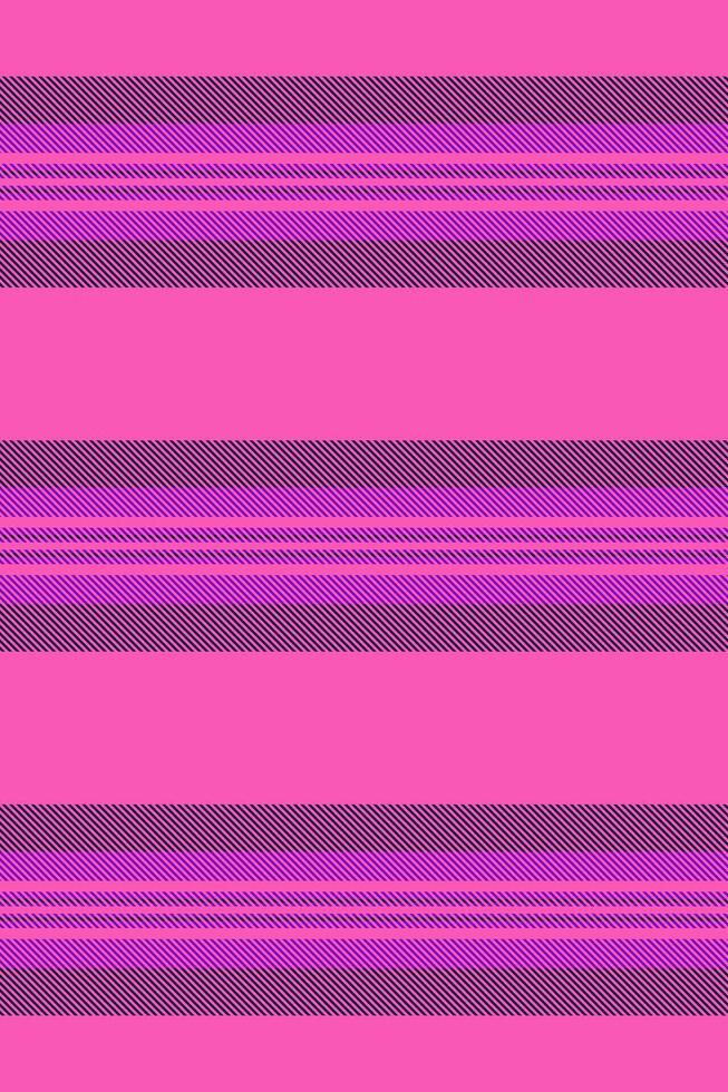 Urint vertical seamless background, sixties fabric lines. Huit textile stripe pattern texture in pink and dark colors. vector