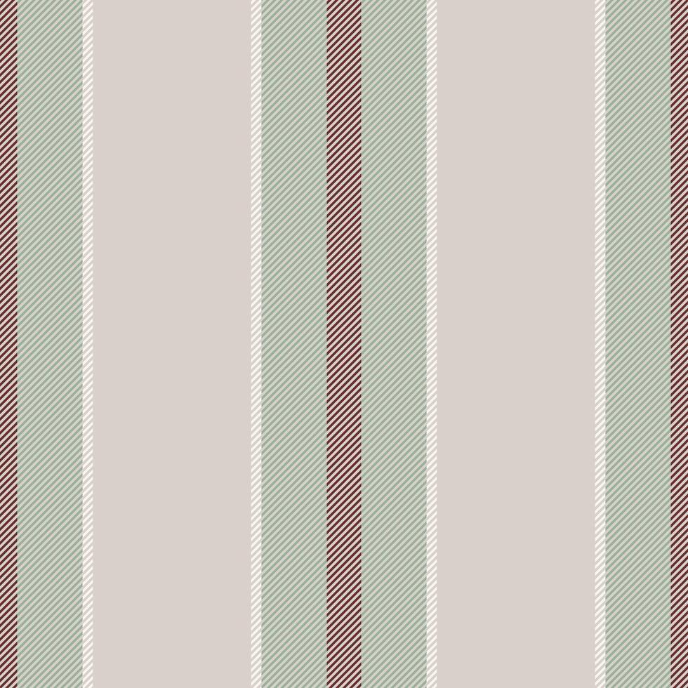 Vertical striped pattern. Seamless texture in muted colors. Use for textile, background, wallpaper, crafts, or design projects. Classic, versatile, and timeless. vector