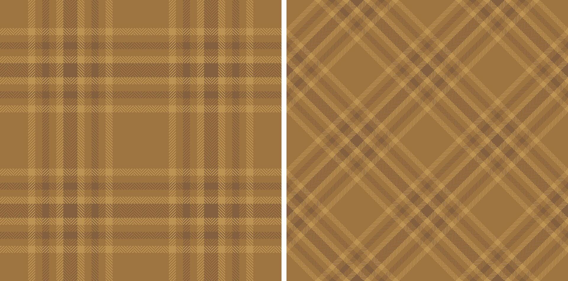 Classic plaid patterns showcase timeless elegance. Two variations offer versatile applications for textile design, backgrounds, and creative projects. vector