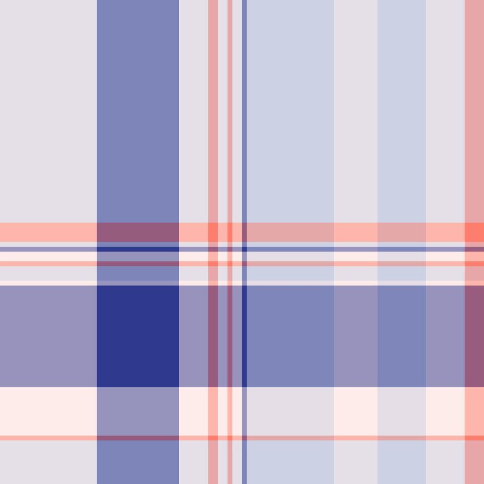 Border fabric background textile, minimal check seamless tartan. Yuletide pattern plaid texture in white and light colors. vector