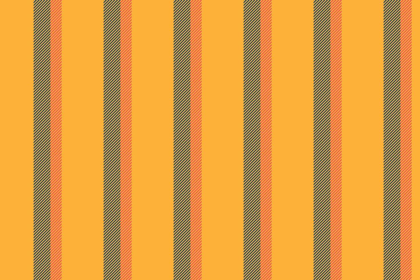 Vibrant striped background pattern. Vertical lines of orange,brown, and black create a dynamic textured backdrop, ideal for graphic design or textile print. vector
