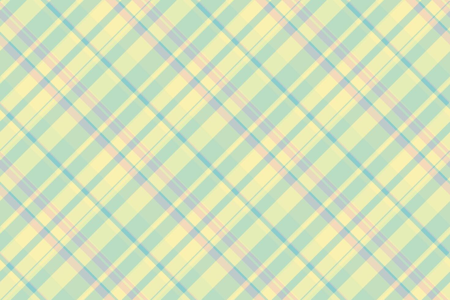 Softness plaid textile texture, age pattern tartan seamless. Creation check fabric background in light and sky gray colors. vector
