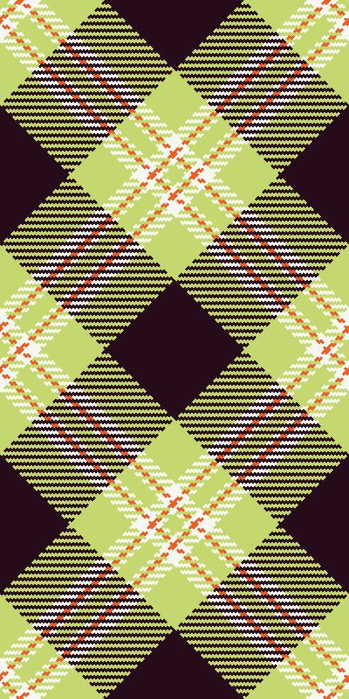 Complexity texture seamless textile, post pattern background. Valentine tartan fabric check plaid in lime and black colors. vector