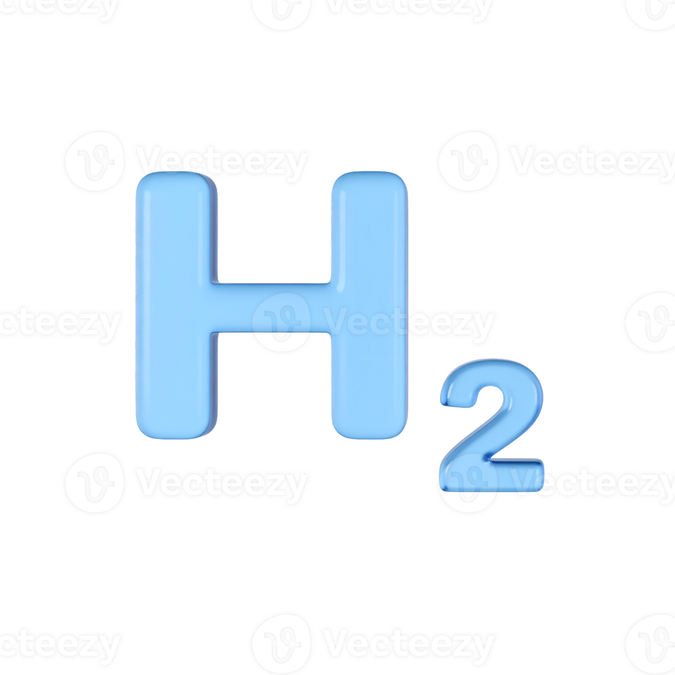 la creazione di un' trasparente sfondo h2 elemento utilizzando 3d modellismo Software e tecniche png