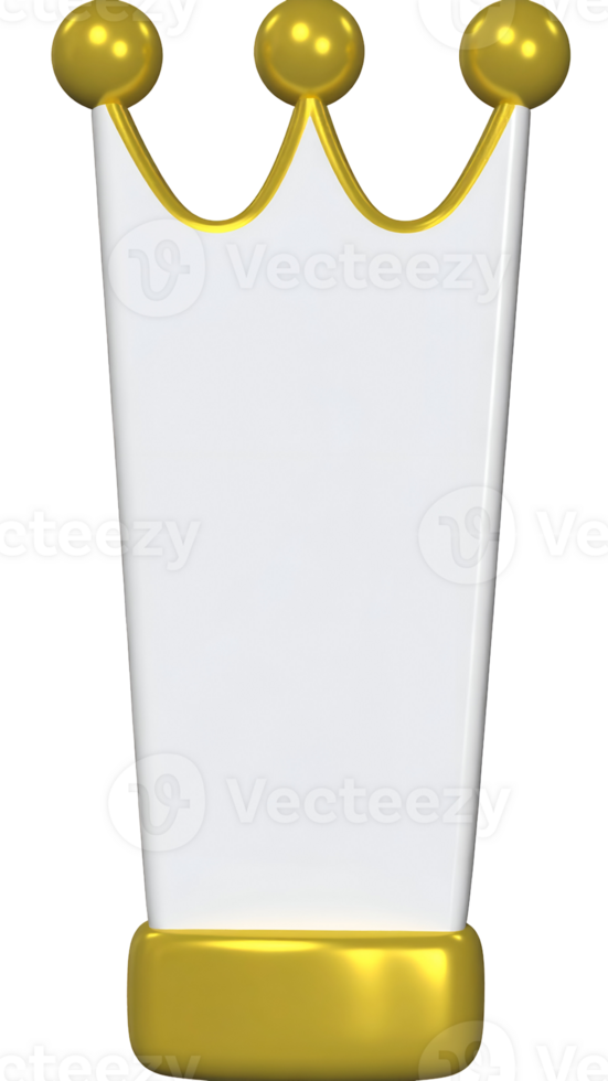 Create Stunning Designs with this 3D Crown Template, featuring a Transparent Background for Easy Image Editing and Seamless Integration into Projects. png