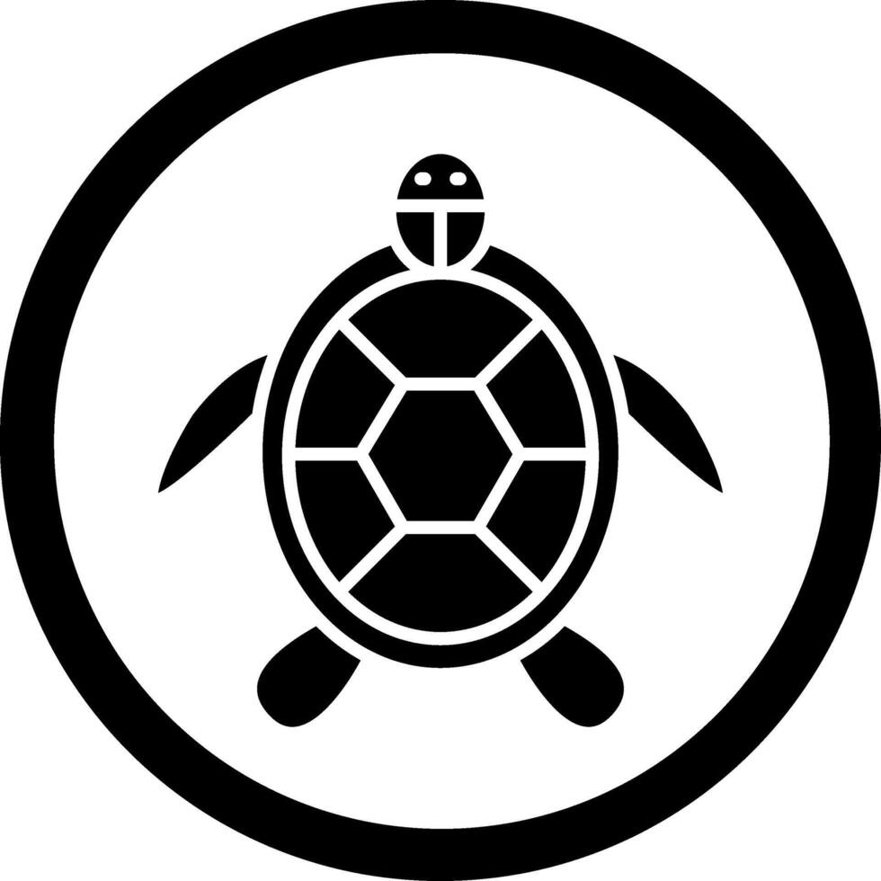Turtle User Interface Badge vector