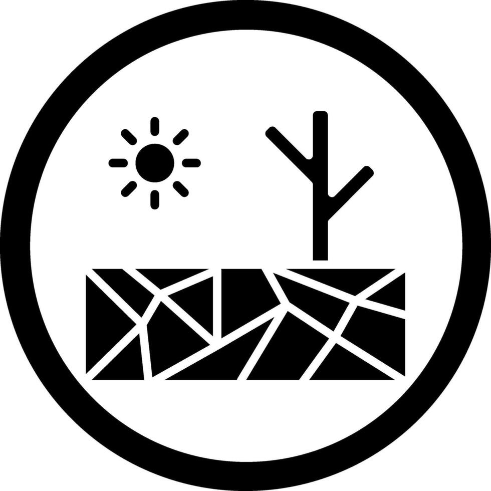 Drought Subtle User Interface Graphic vector