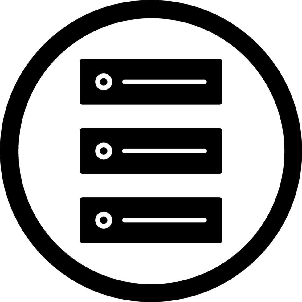 Server Geometric Mobile App Mark vector