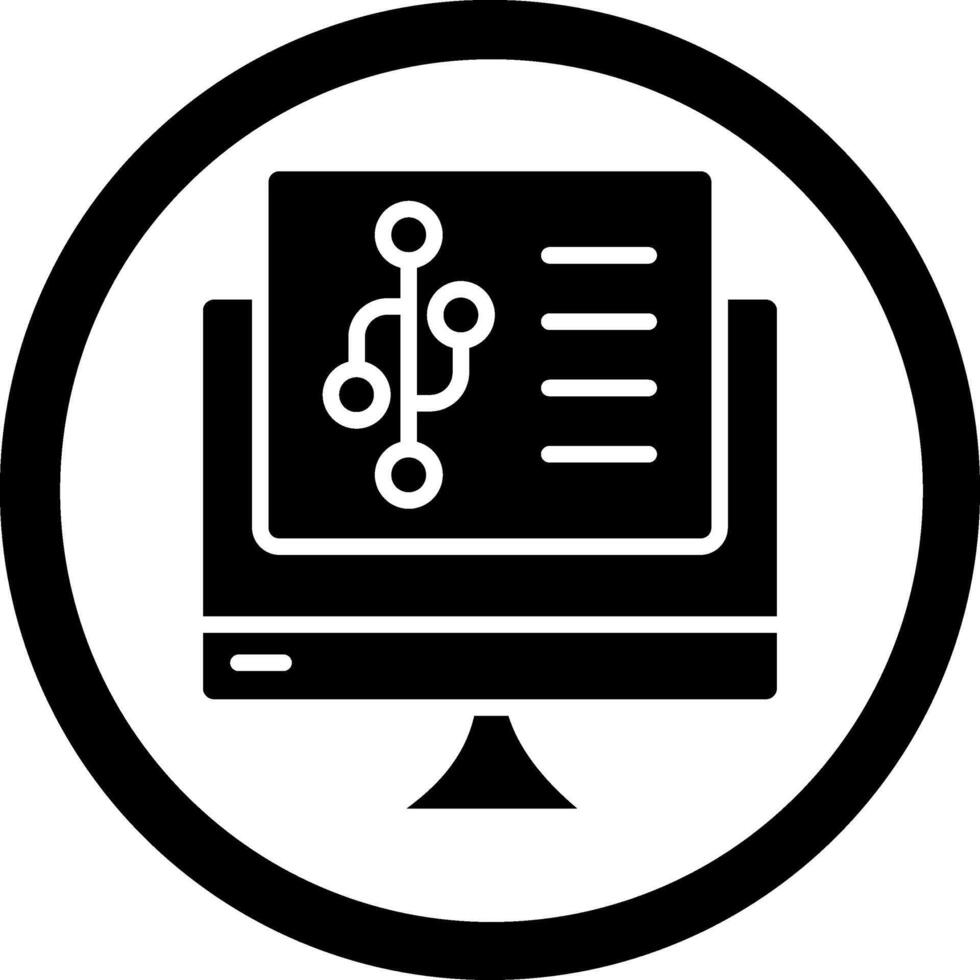 Version Control Clean User Interface Concept vector