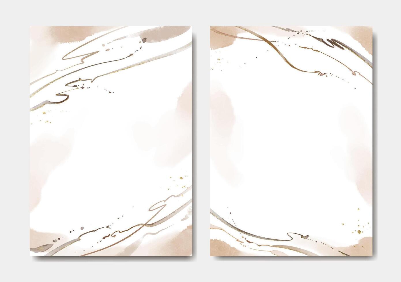 Abstract backgrounds with flowing lines vector