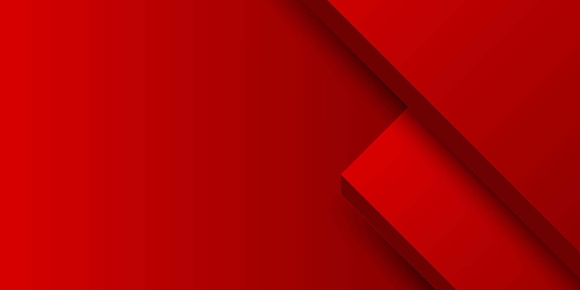 Minimal red background with smooth gradient and simple abstract shapes. Elegantdesign, EPS10. vector