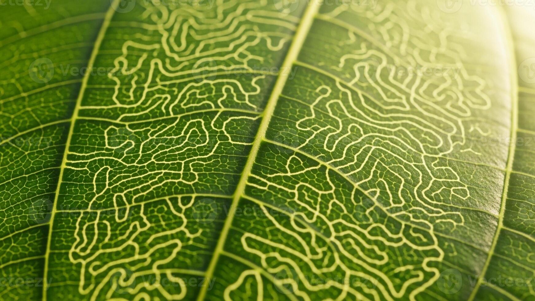 High-resolution photo of a close up of a leaf with a pattern on it.