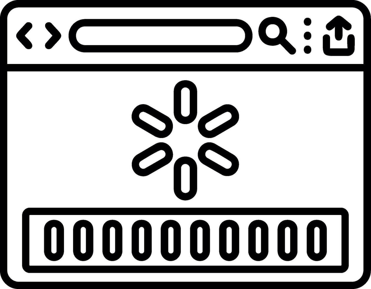 Loading Progress Bar vector