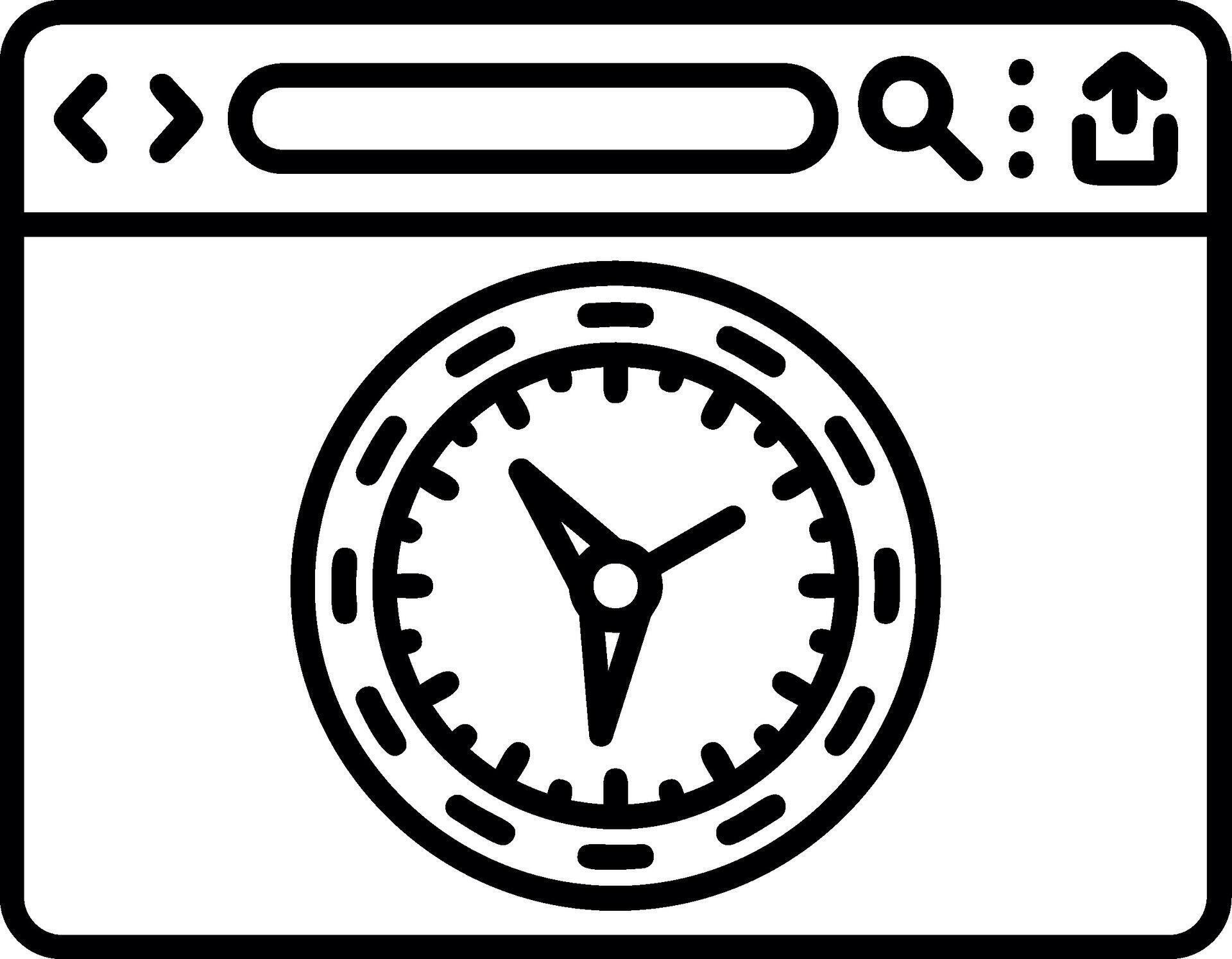 Digital Clock Timer 71007886 Vector Art at Vecteezy