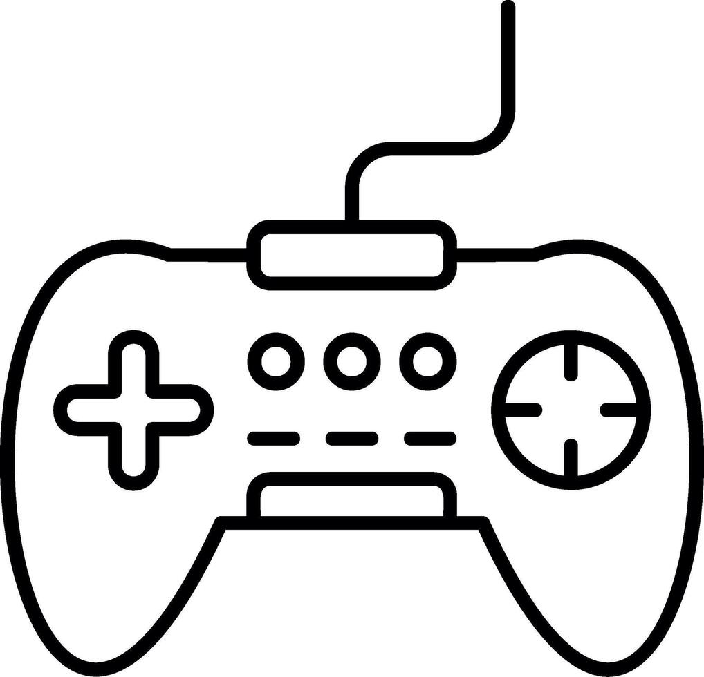 Online Game Controller vector