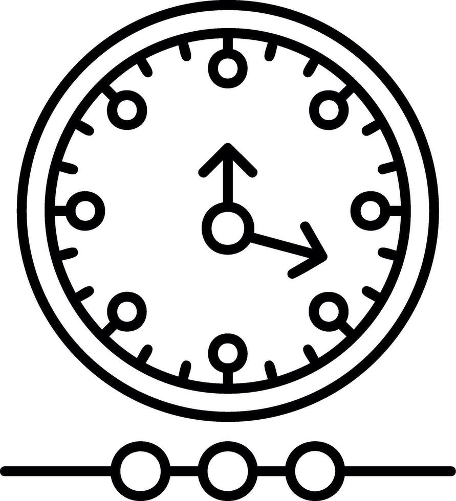 Digital Clock Timer Icon vector
