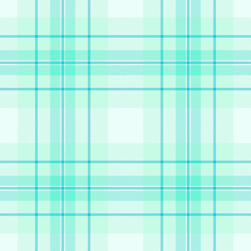 Shape texture check background, tile tartan textile plaid. Calm fabric pattern seamless in light and azure colors. vector