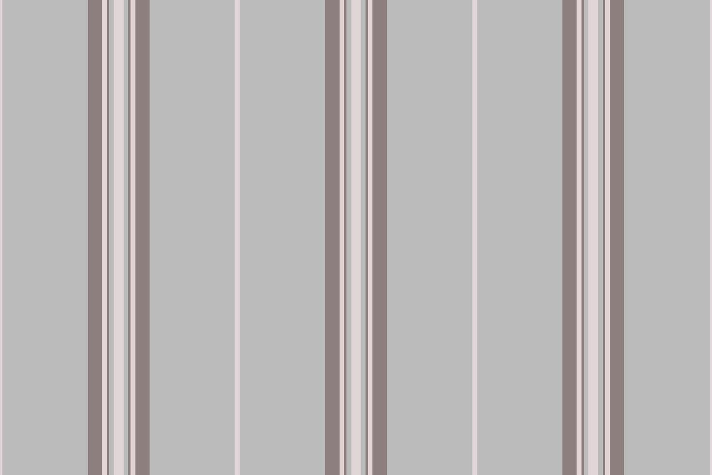 Elegant striped pattern featuring vertical lines in calming gray and mauve tones. Ideal backdrop for design projects, banners, presentations, or textile mockups. vector