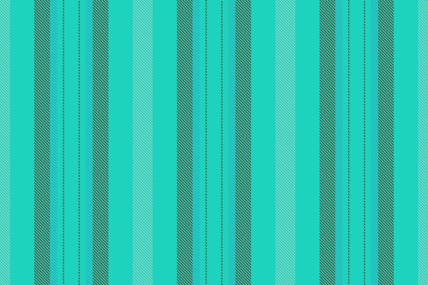 Vibrant vertical striped pattern in various shades of teal and turquoise. Ideal for textile designs, backgrounds, or creative projects requiring a linear, eyecatching texture. vector