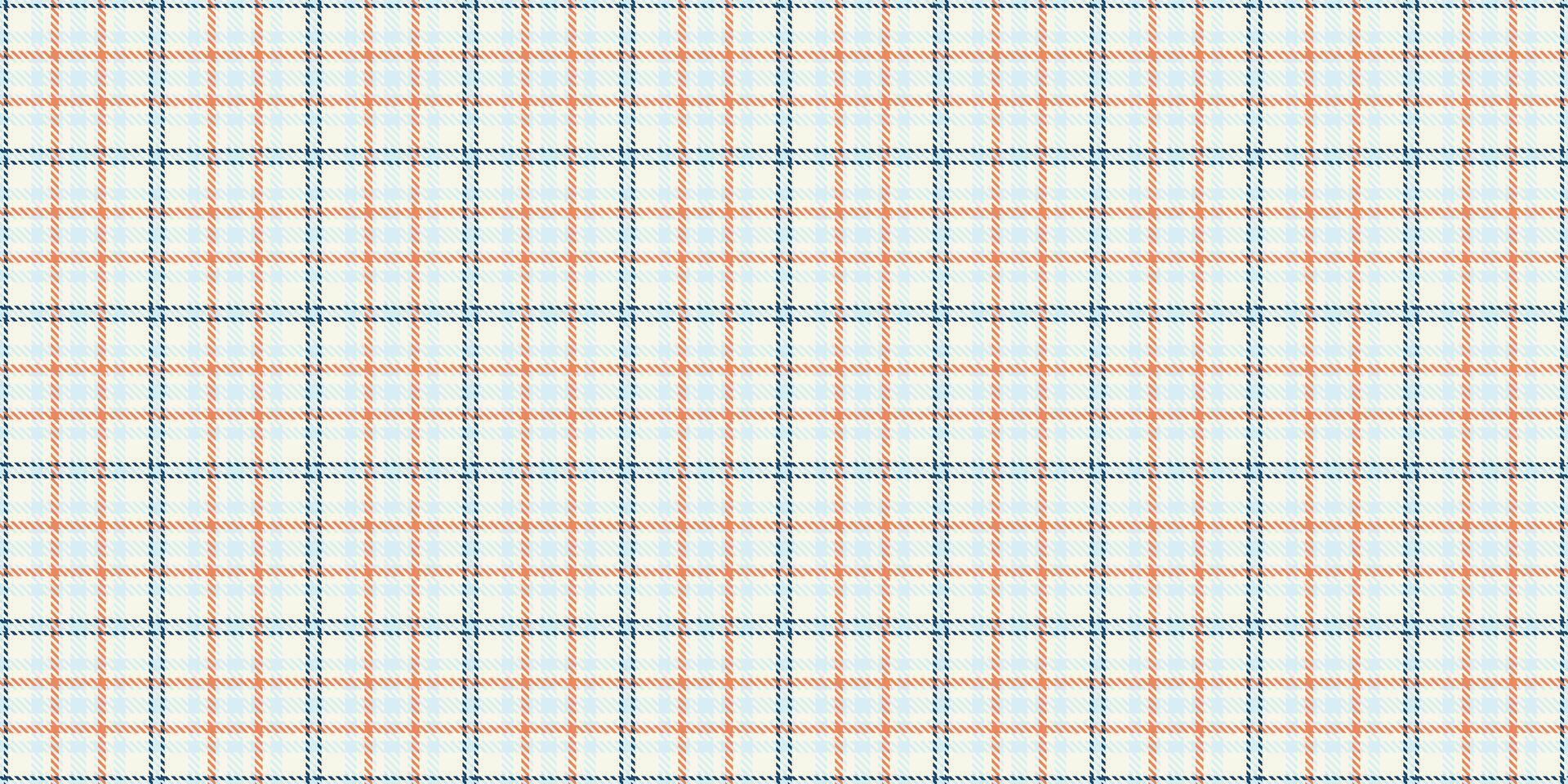 Classic plaid pattern with intersecting lines. Repeating checkered design for backgrounds, textiles, or creative projects. Versatile for various visual styles. vector