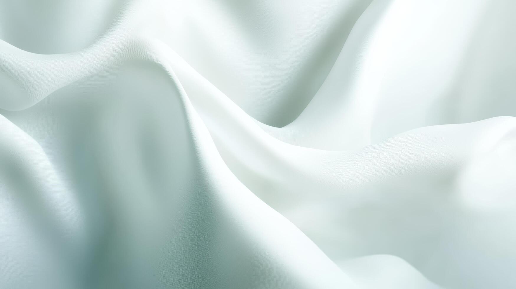 White silk fabric background, abstract background, 3d rendering photo