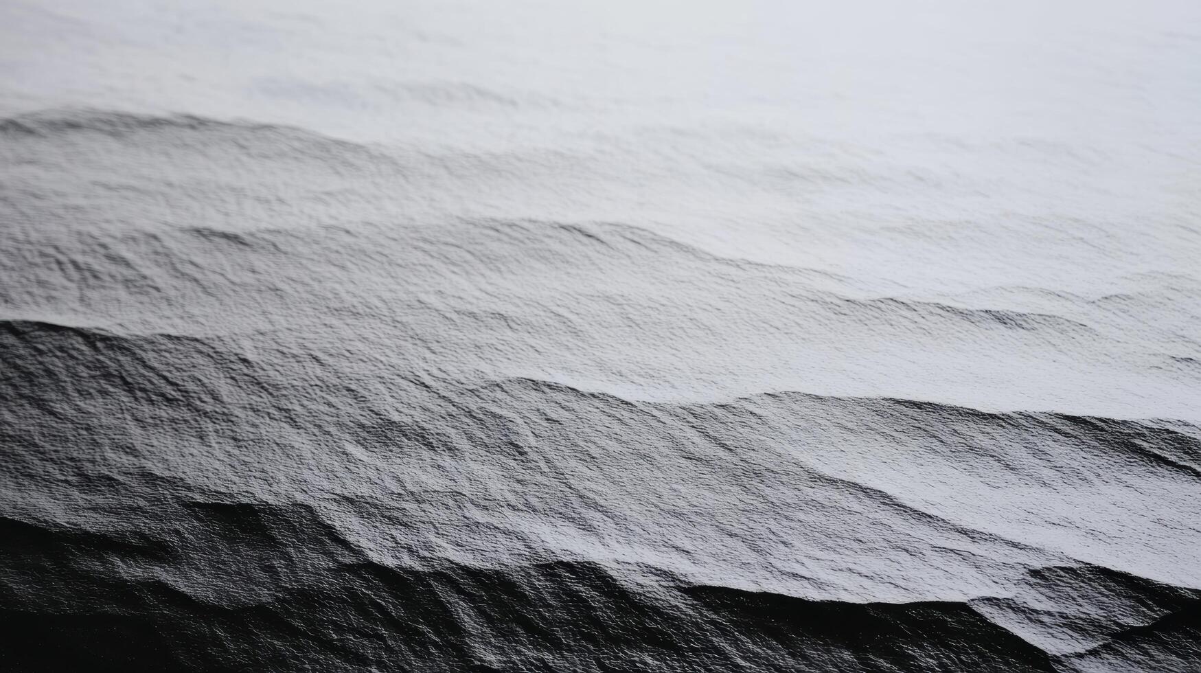 Texture of black and white waves on a smooth surface under soft light photo