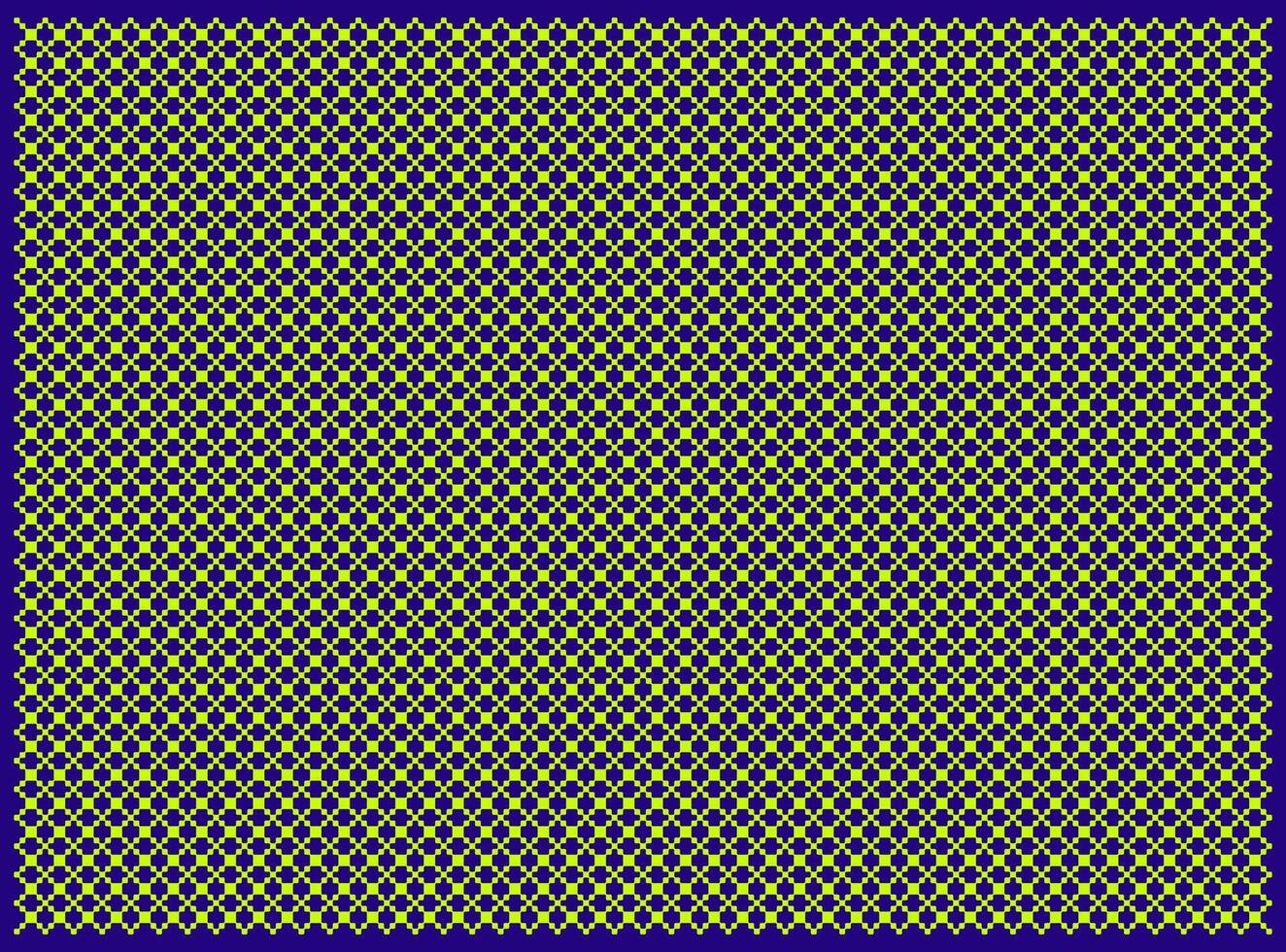 Abstract pixel checkered shape pattern background illustration fabric textile design print art editable vector