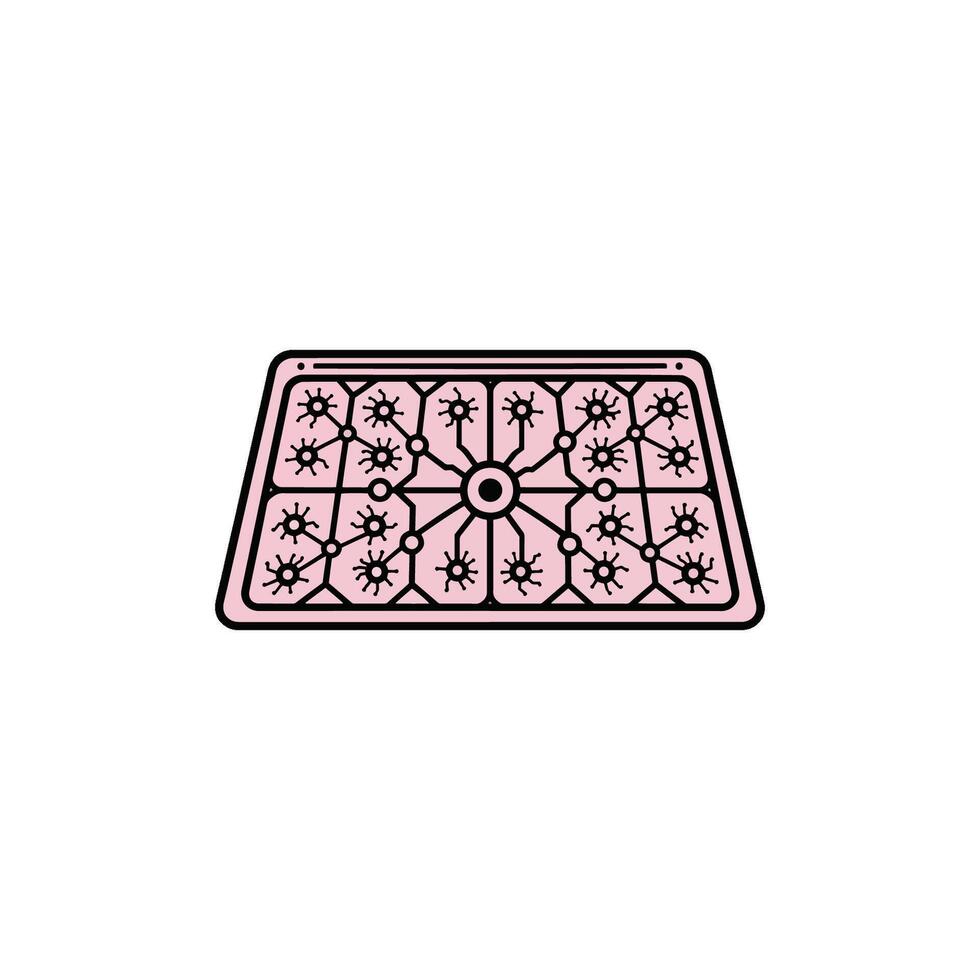 Smart Data Analytics A Neural Network Diagram for Predictive Modeling vector