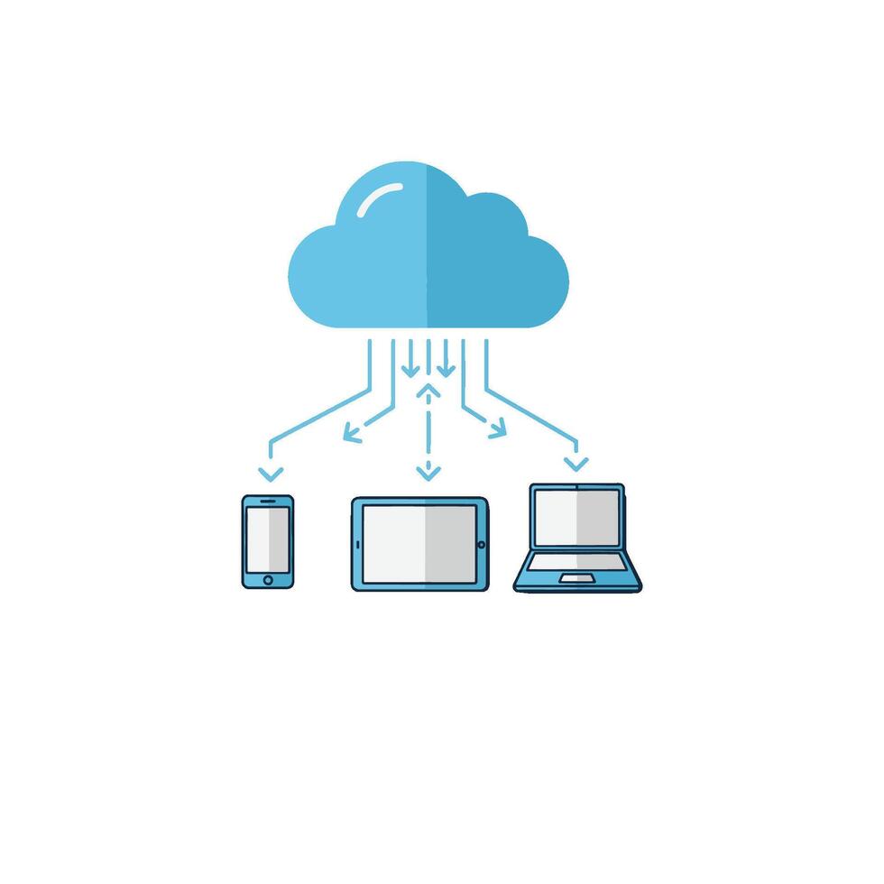 AI System for Data Cloud Computing Big Data Analytics, Machine Learning, and a Predictive Model for Financial Growth, Management, and Analysis vector
