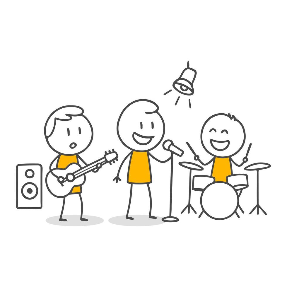 For children, music is not just sound, it's a path to confidence, joy and learning. vector