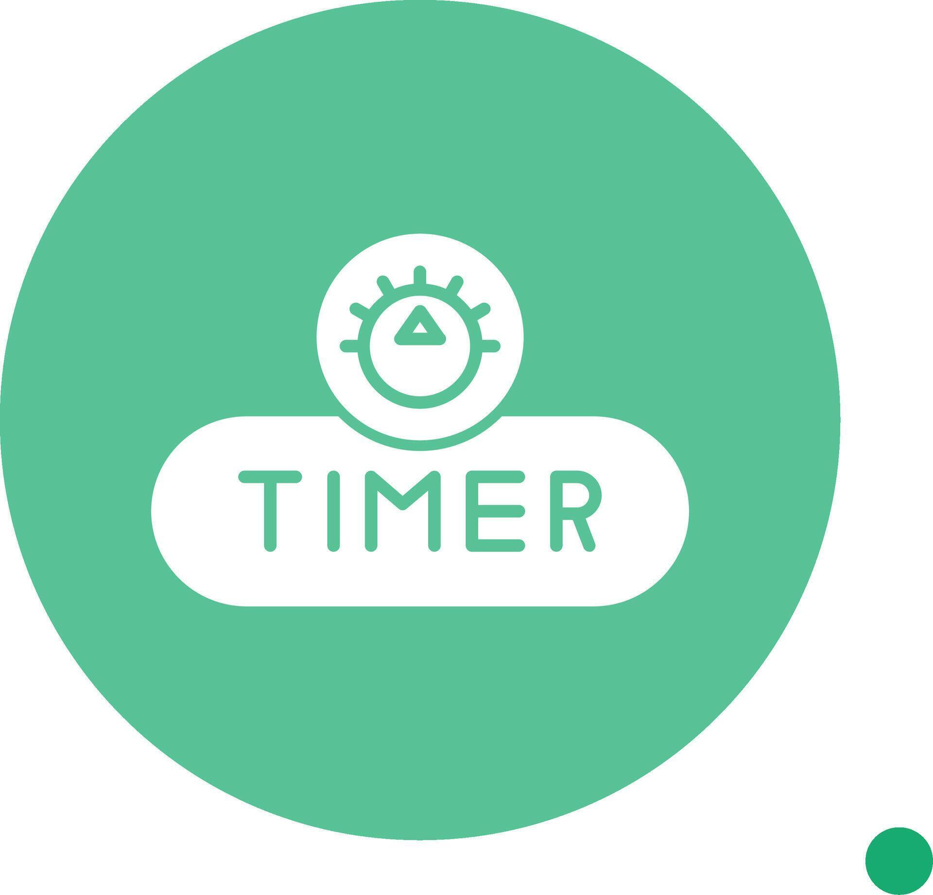 Starttime Button Start Timer Button Glyph Circle 71030089 Vector Art at Vecteezy
