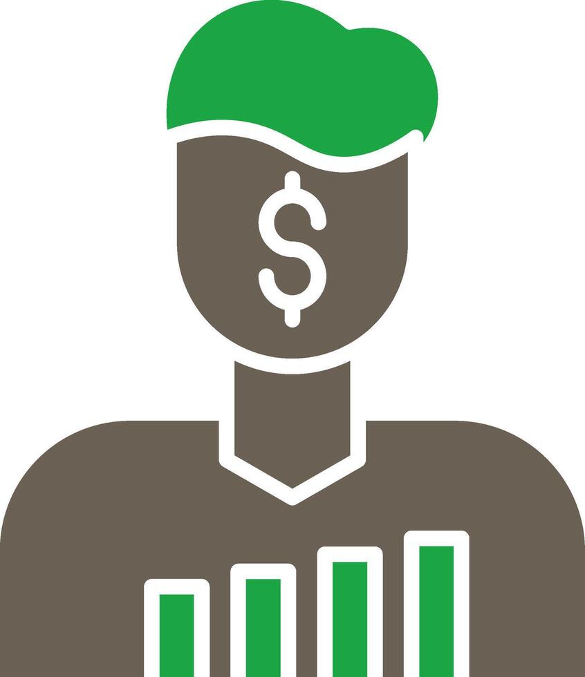 Trader Futuristic Mobile App Badge vector